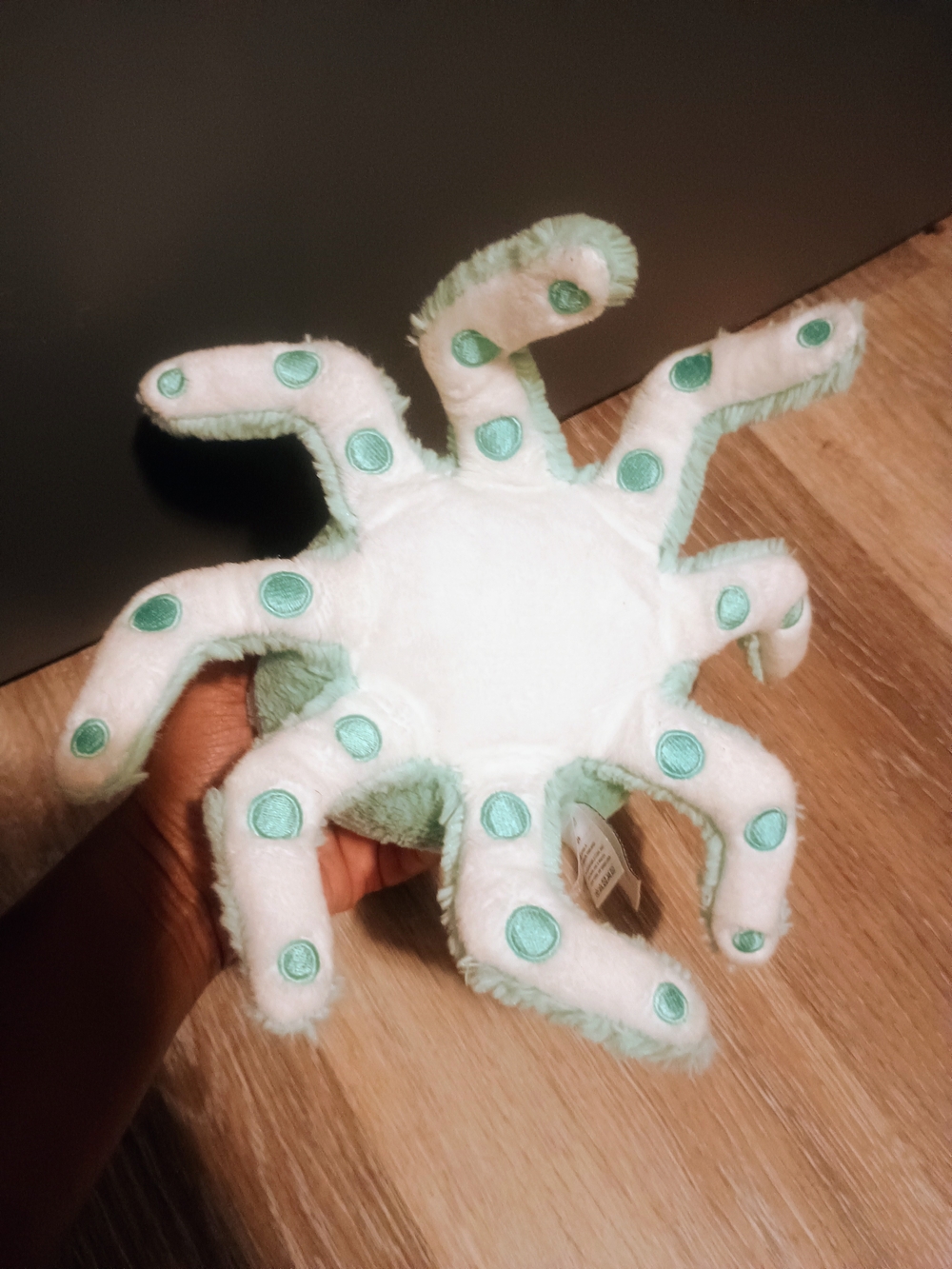 Squishable Octopus Mini Plush- Mint Green - Picture 4 of 9